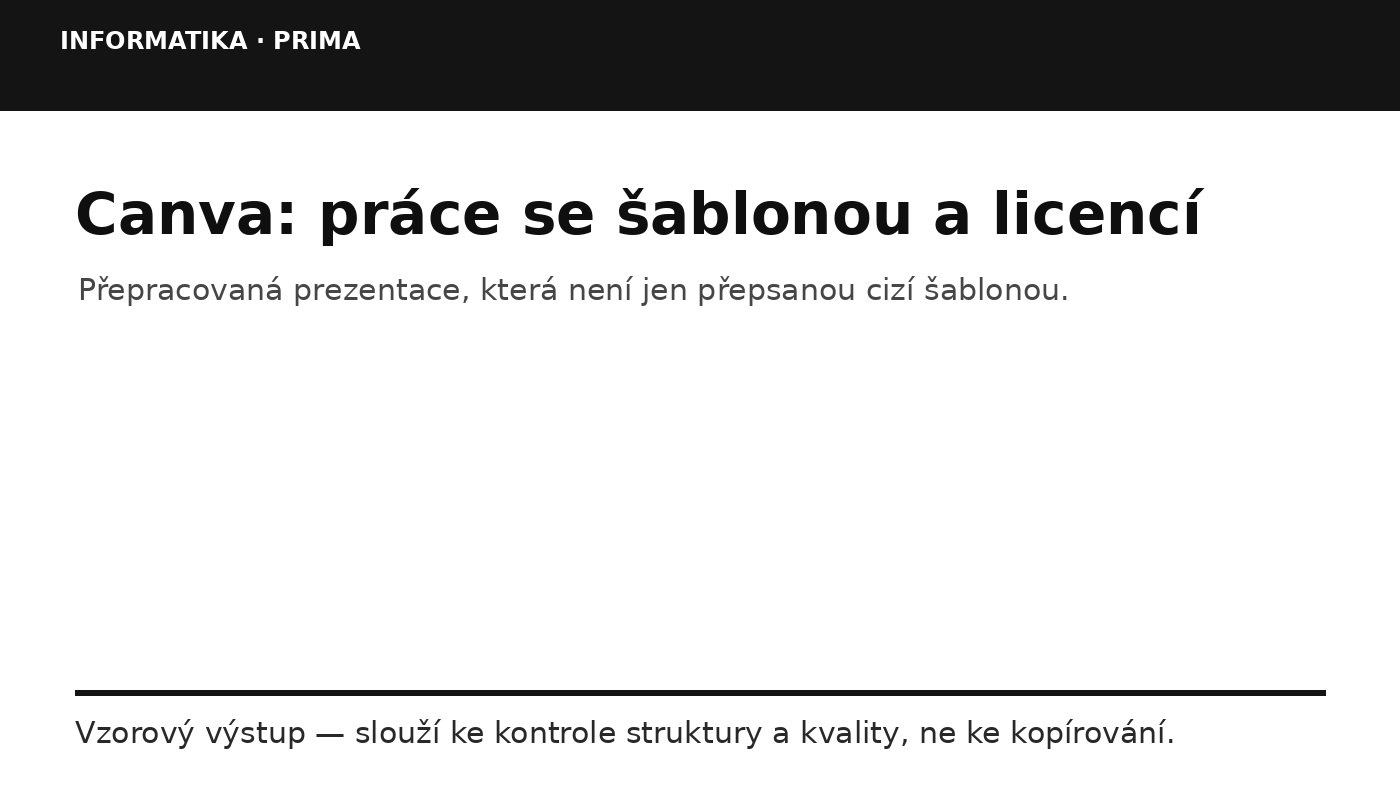 Náhled typu výsledku