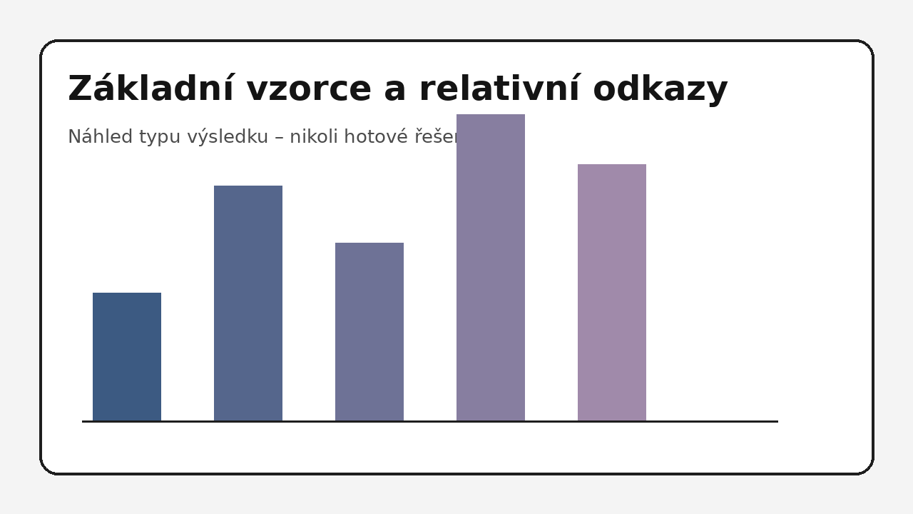 Náhled typu výsledku