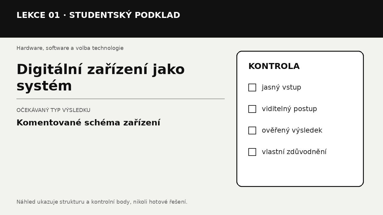 Náhled typu výsledku