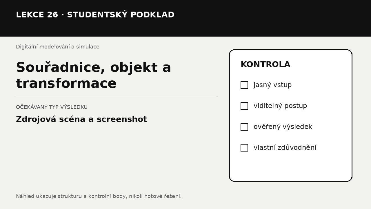 Náhled typu výsledku