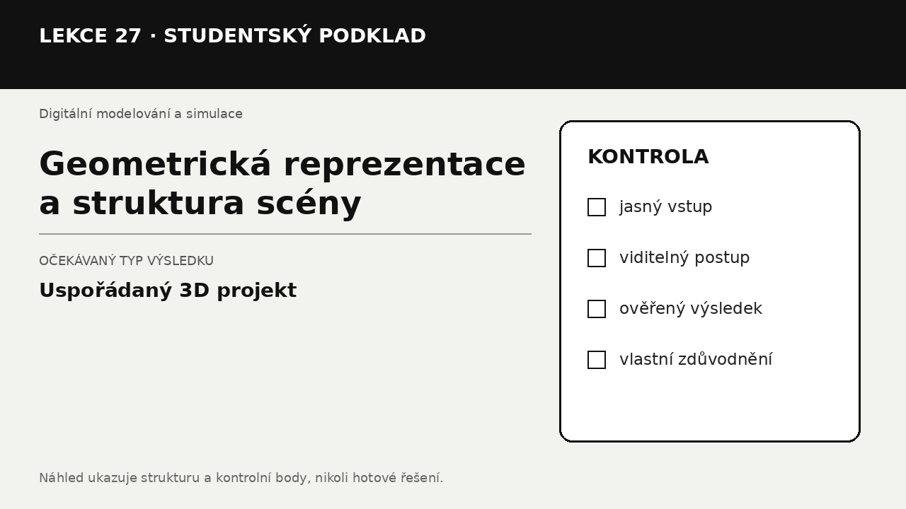 Náhled typu výsledku