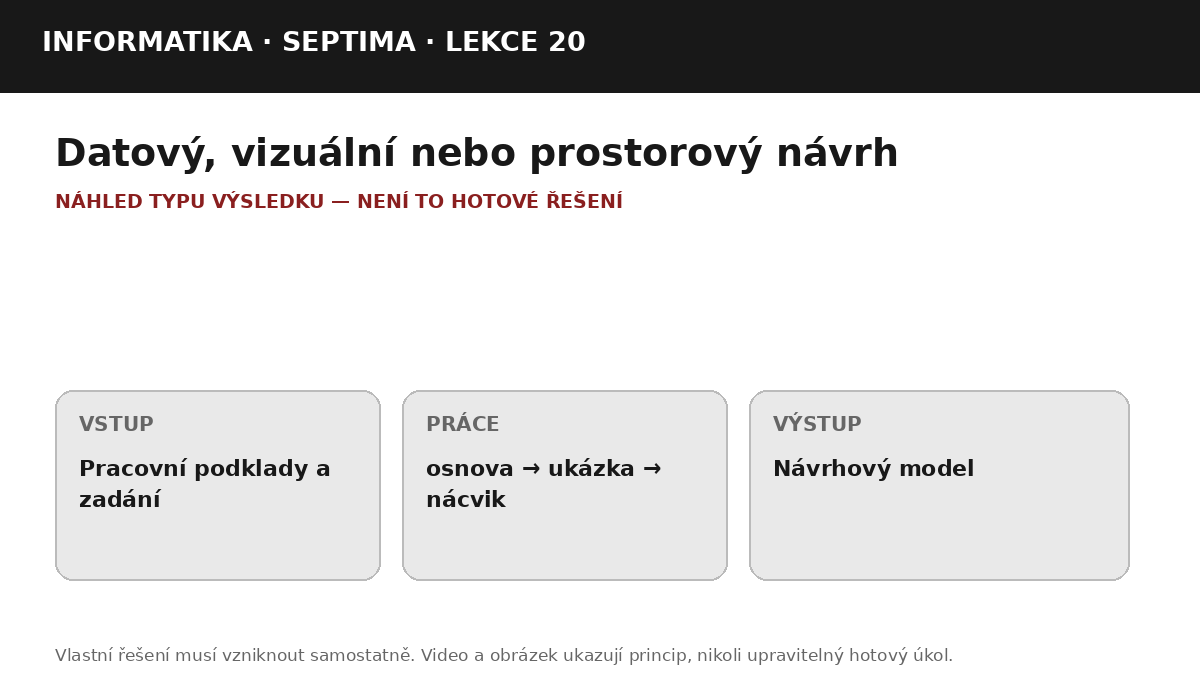 Náhled typu výsledku